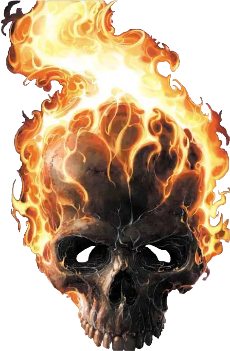 Ghost Rider Face Png