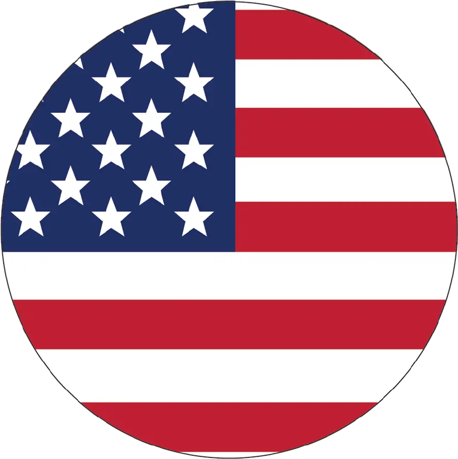 Us Flag Vector Us Flag Circle