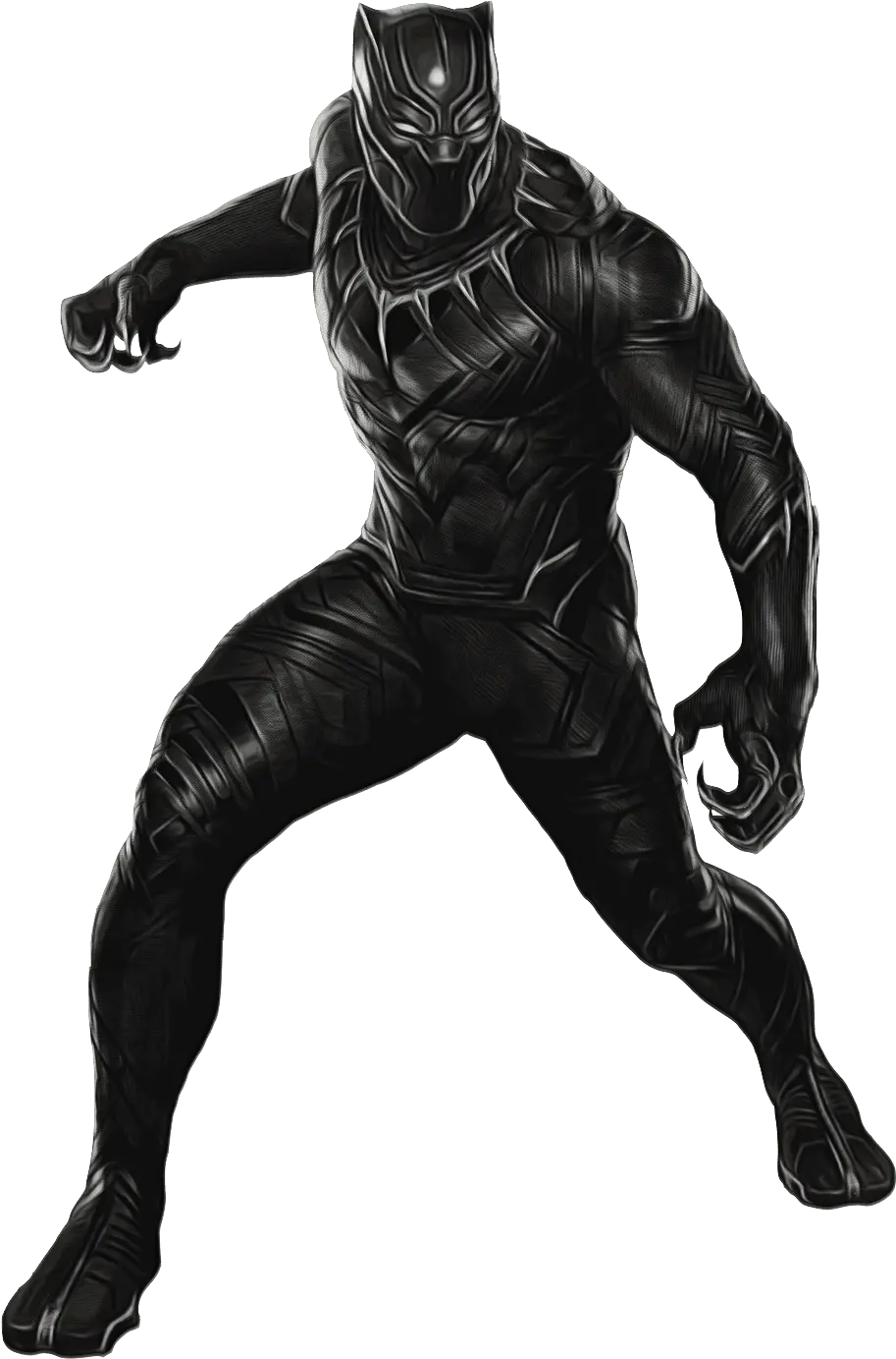 Black Panther Transparent Background