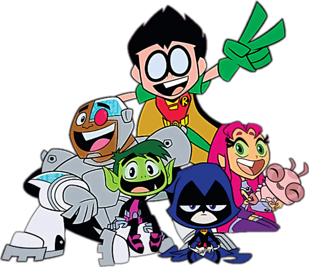 teentitans teentitansgo robin raven cyborg beastboy Teens Titans Go Png