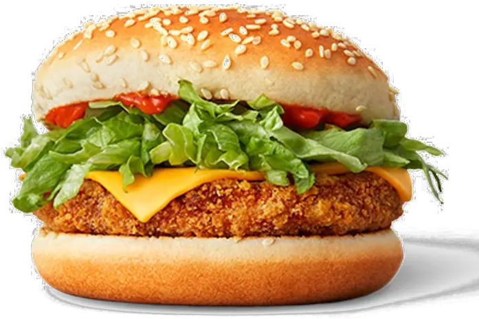 Mcdonalds Burger Png Background Image Veggie Mcspice
