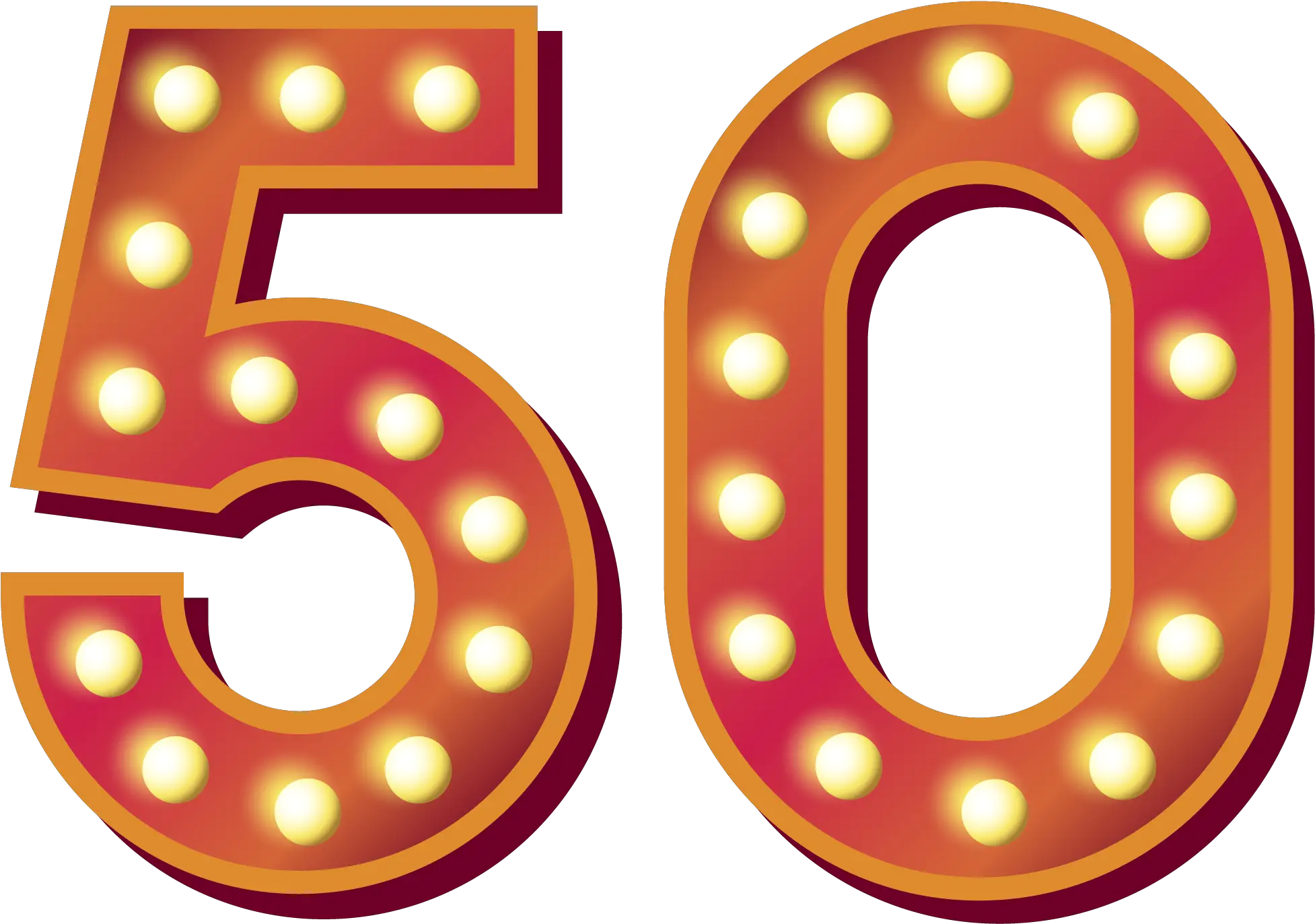 50 Number Png Royalty-free Number 50 Transparent Background