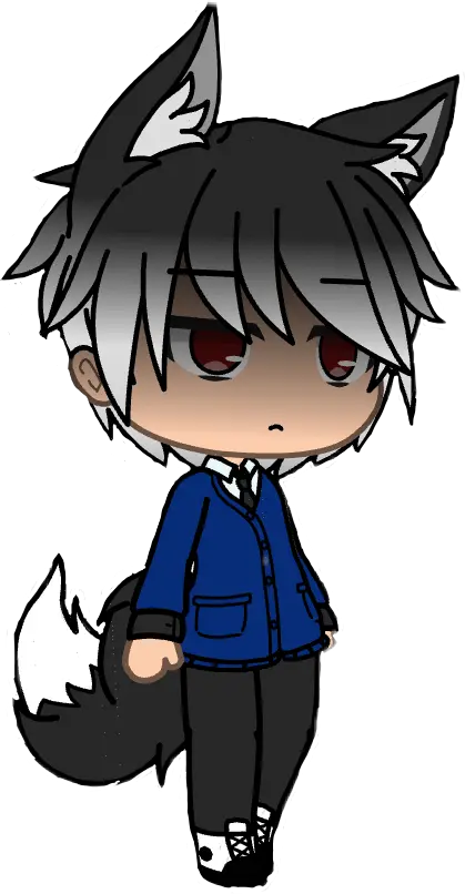 gacha life gachalife bou boii boy wolf dog Gacha Life Boy Wolf