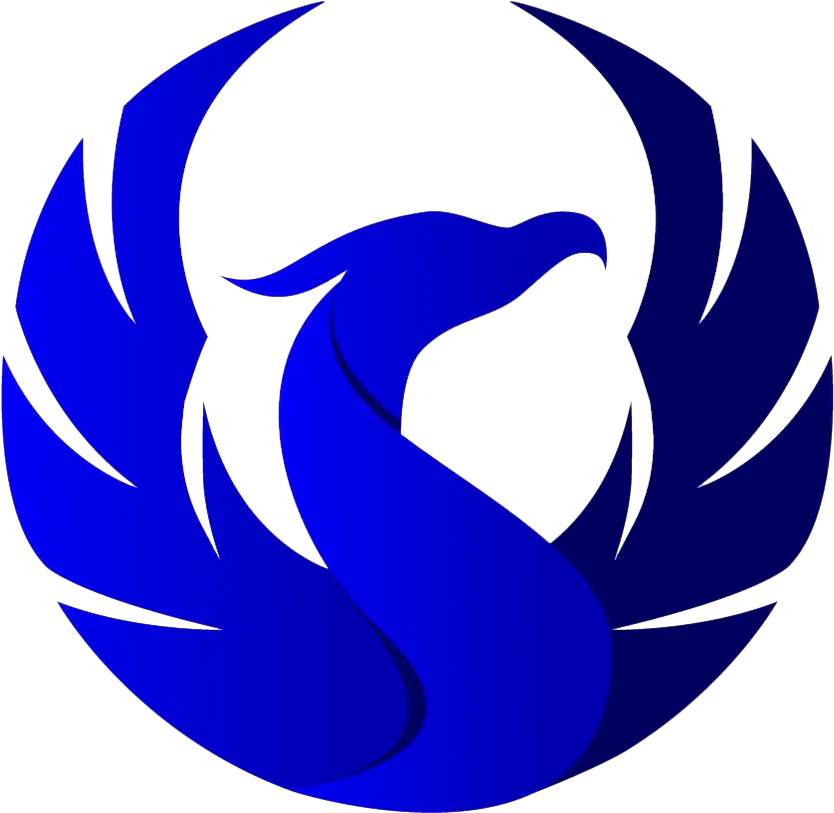 Blue Phoenix Translations Royalty Free Phoenix Logo