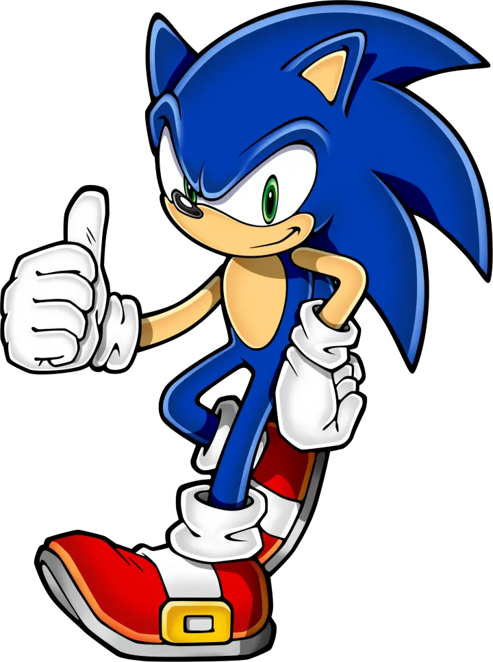 Neo Sonic Give You A Thumbs Up Sonic Thumbs Up