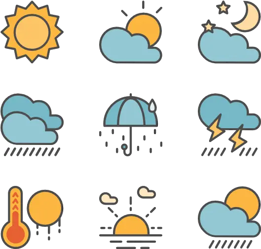 Weather Forecast Icons Weather Forecast Icons Png