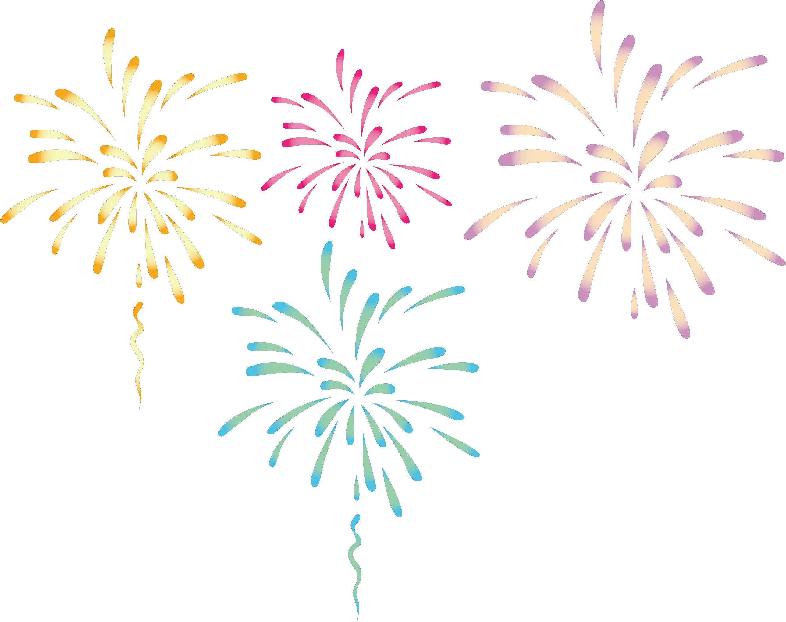 Fireworks Png Vector Elements Png Download Fire Works Vector Png