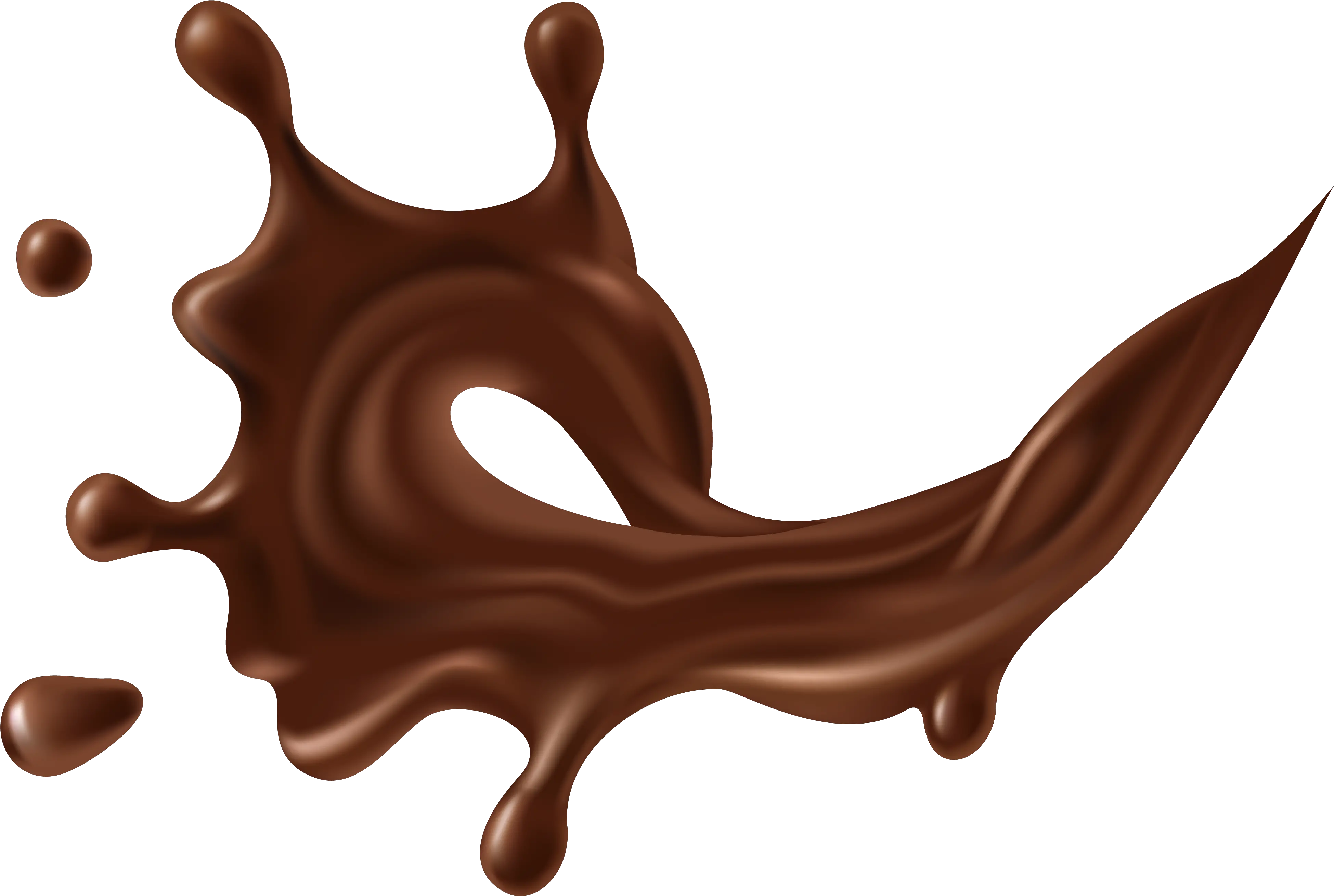 Vector Splashes Chocolate Jpg Royalty Free Stock Transparent Background Chocolate Milk Wave Png