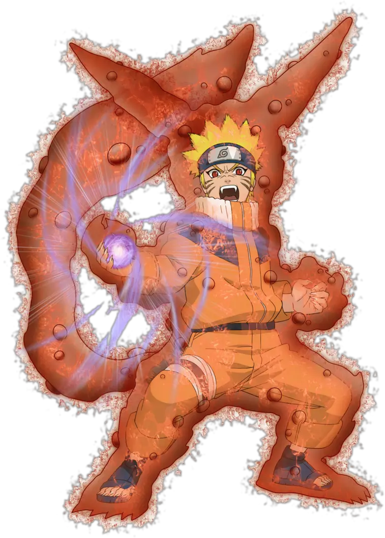 Narutoxns Naruto 1 Tail Fox Rasengan Render By Xsaiyan-d4n57k8 Naruto Kyubi