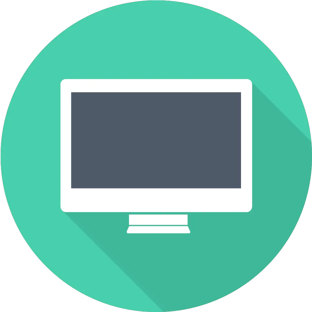 Imac Icon Pc Flat Icon Png