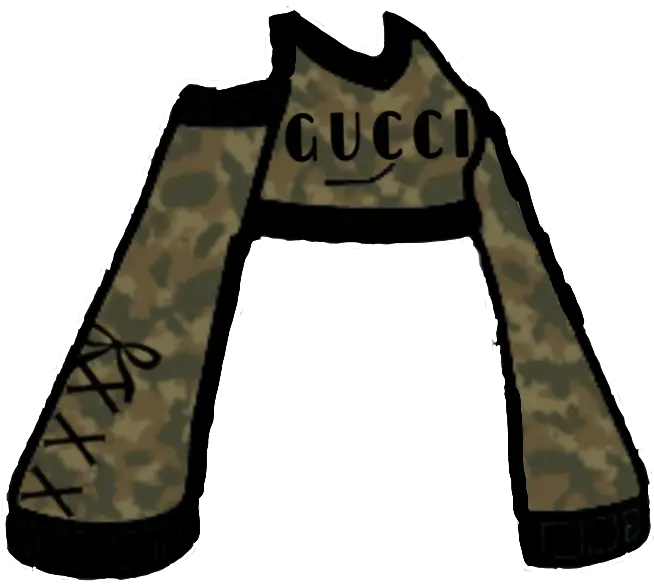gacha gucci gang shert cloth clothing top shirt