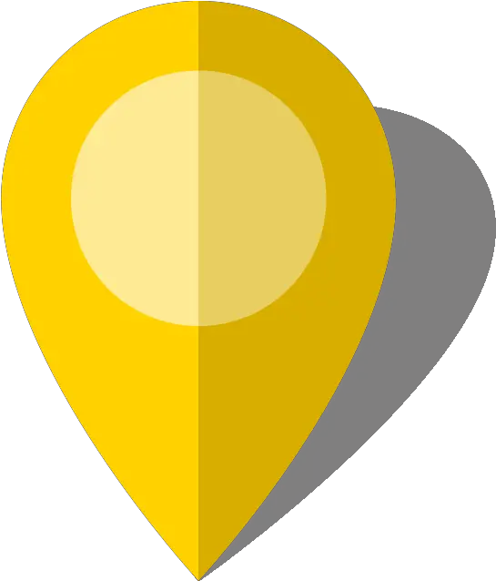 Marker Vector Yellow Jpg Free Library Yellow Location Pin Transparent