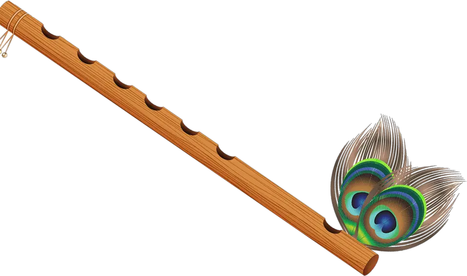 Janmashtami Krishna Flute Bansuri Download Hq Png Shri Krishna Bansuri Png