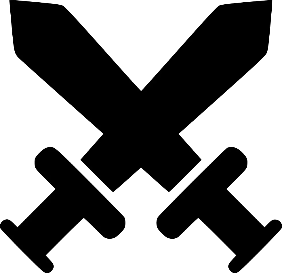 History Swords Crossed Swords Crossed Icon Png