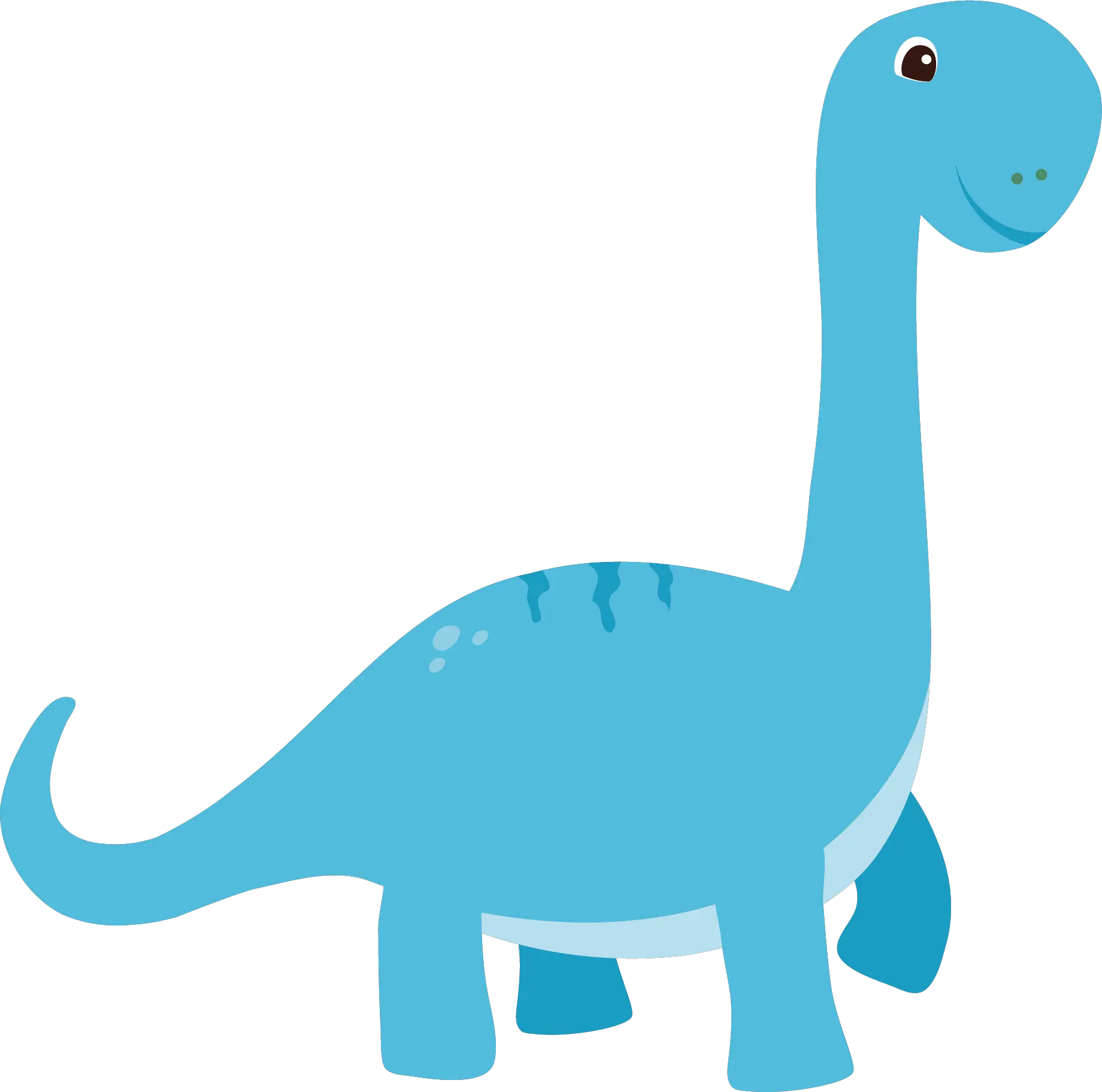Dinosaur Png Blue Blue Dinosaur Cartoon Png