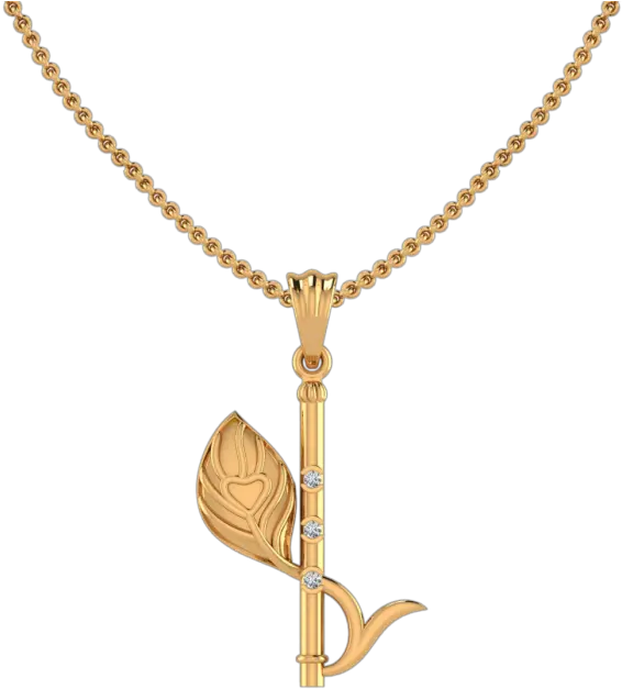 Lord Krishna Gold Krishna Pendant