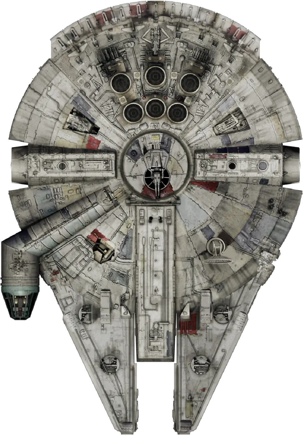 Millenium Falcon Top Png