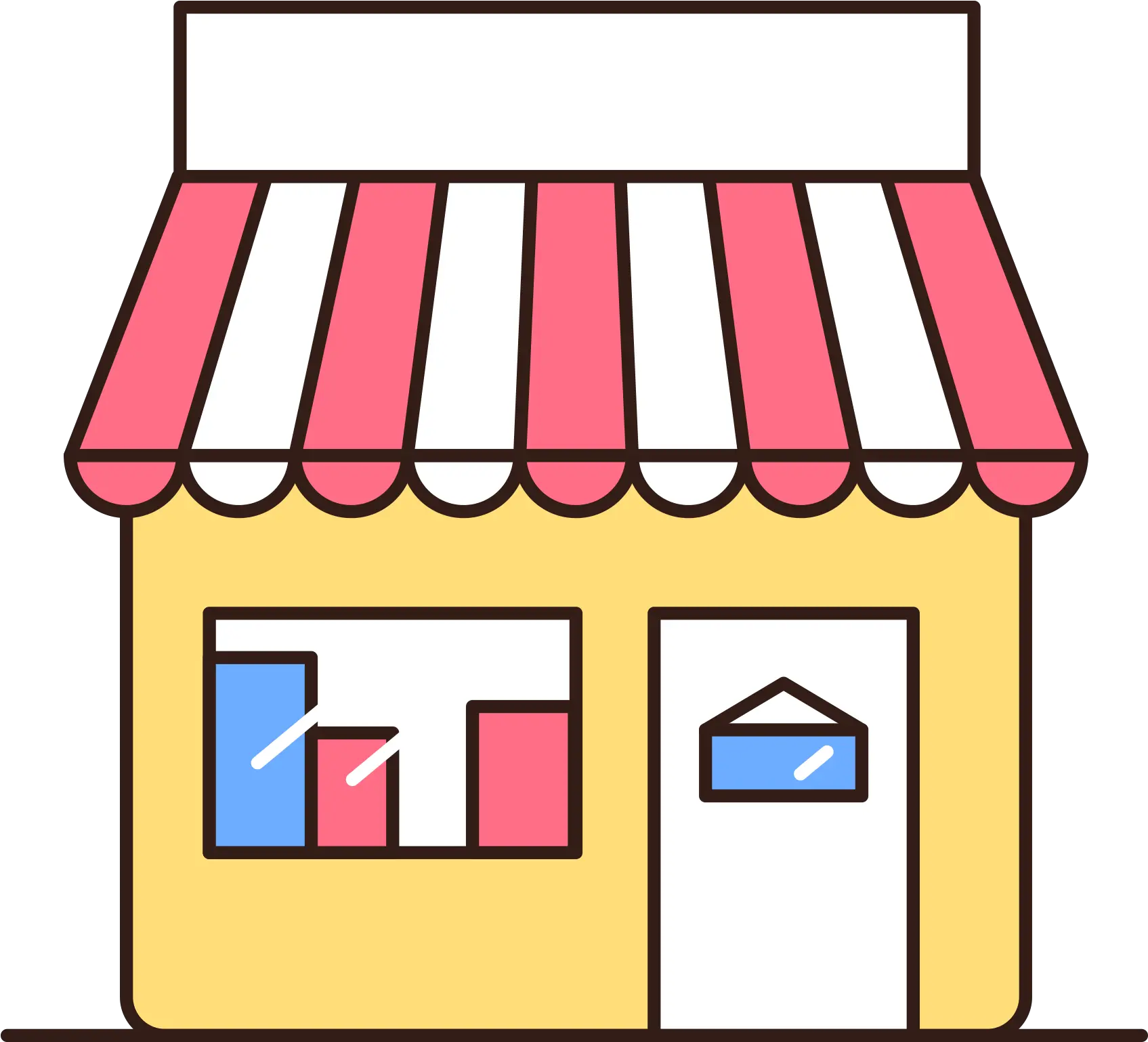 Supermarket Icon Vector