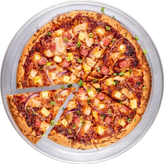 Bbq Chicken Pizza Png