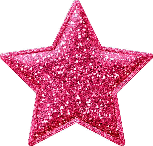 Nitwit Collection Pinterest Pink Glitter Star Png