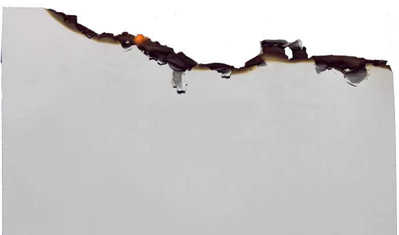 Burn Paper By Crazzhky Transparent Burned Paper Png