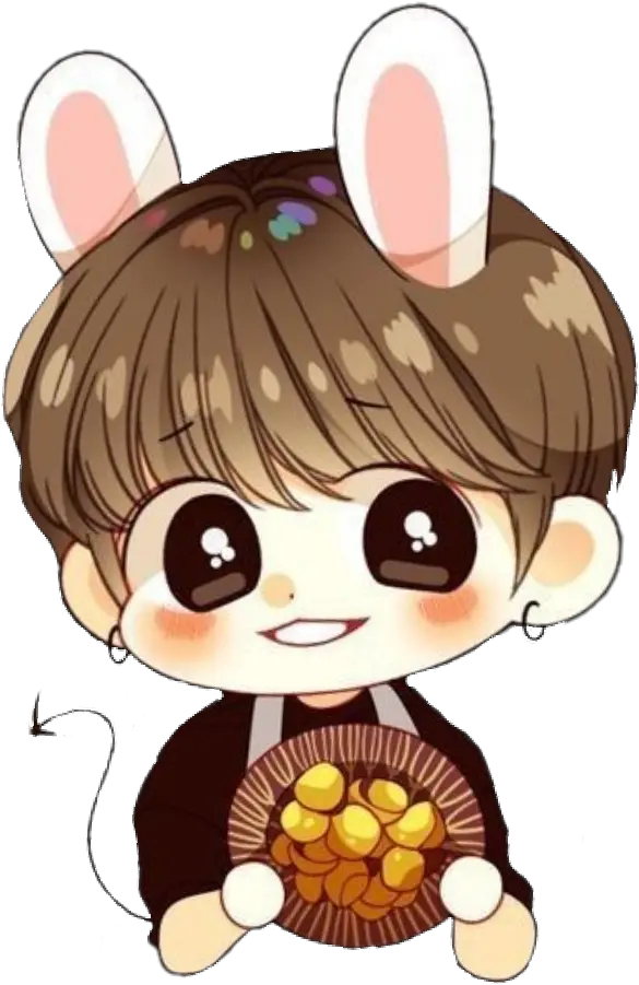 Transparent Bts Chibi Png Jung Kook Cute Chibi Bts