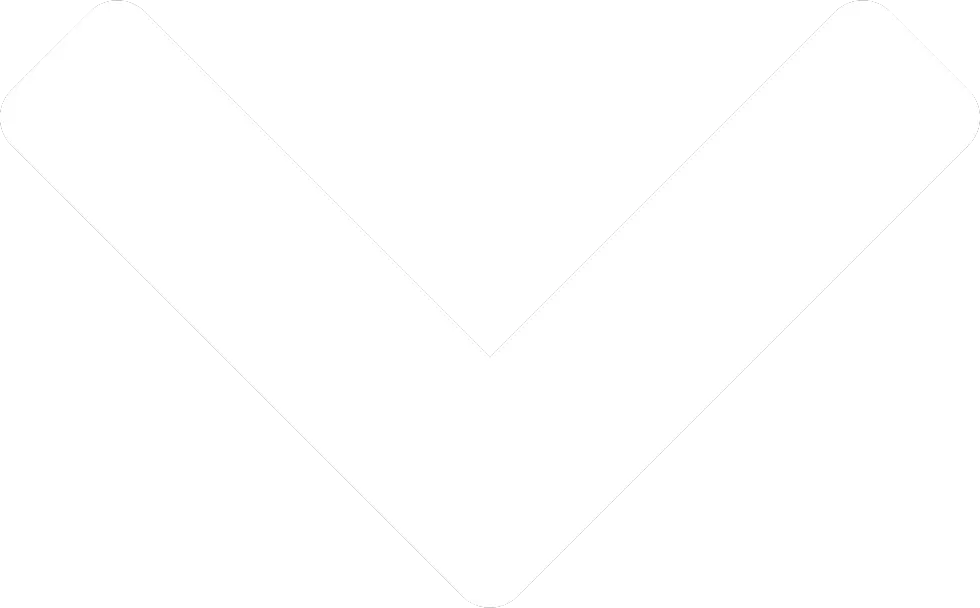 Down White Arrow Chevron