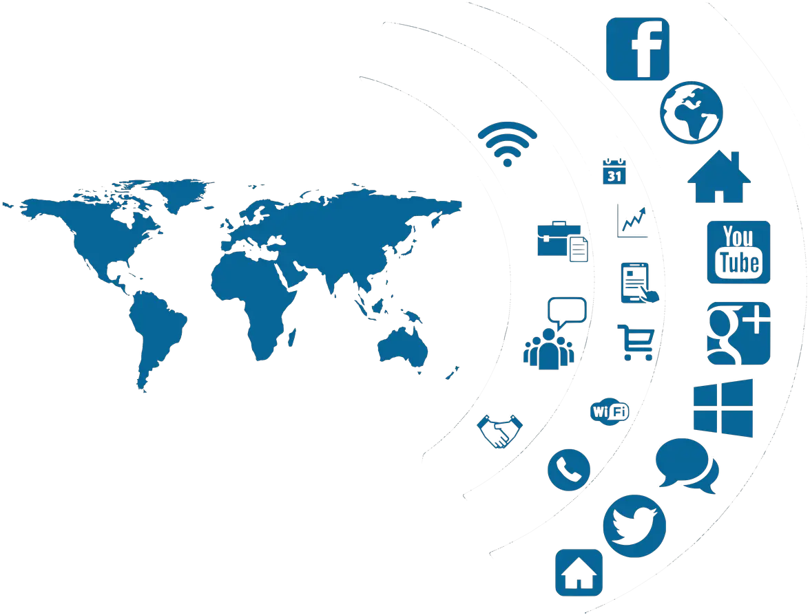 Networking Png Hd Transparent Social Media Background Png