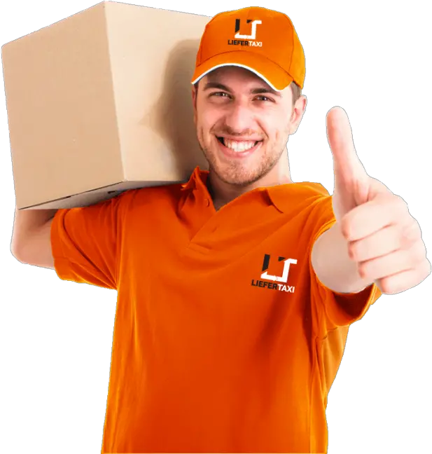 Transparent Delivery Man Png