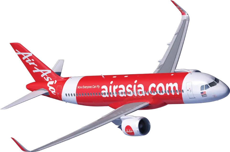 Air Asia Plane Png