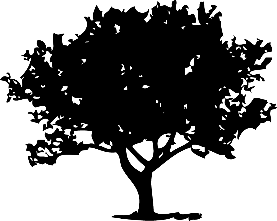 Transparent Tree Icon Png Silhouette Of Fig Trees