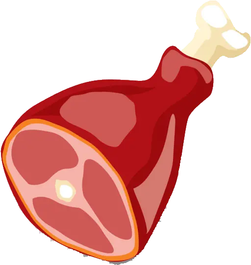 Ham Bacon Clip Art Meat Beef Meat Vector