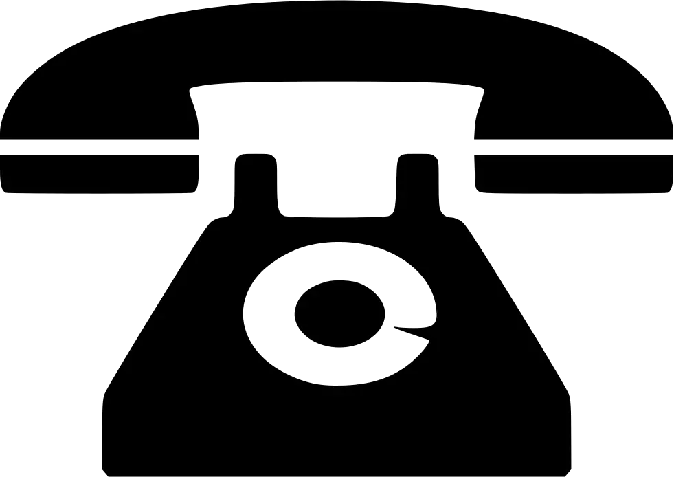 Clipart Telephone Svg Icon Old Phone Png