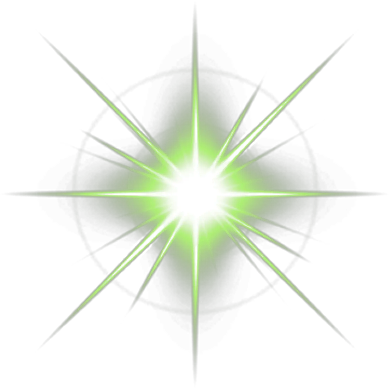 Green Lens Flare Png