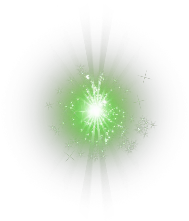 Abstract Light Effect Free Png Image Light Glow Green Effect