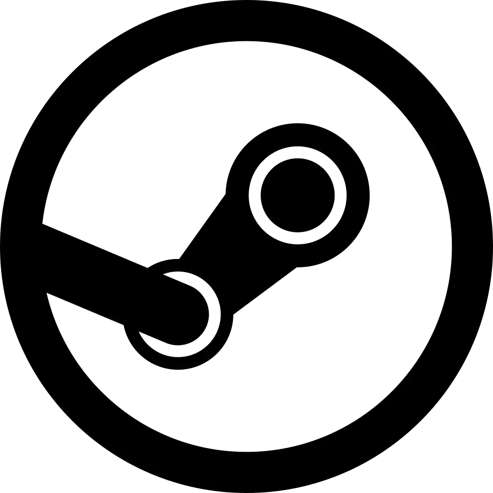 Steam Steam White Logo Png