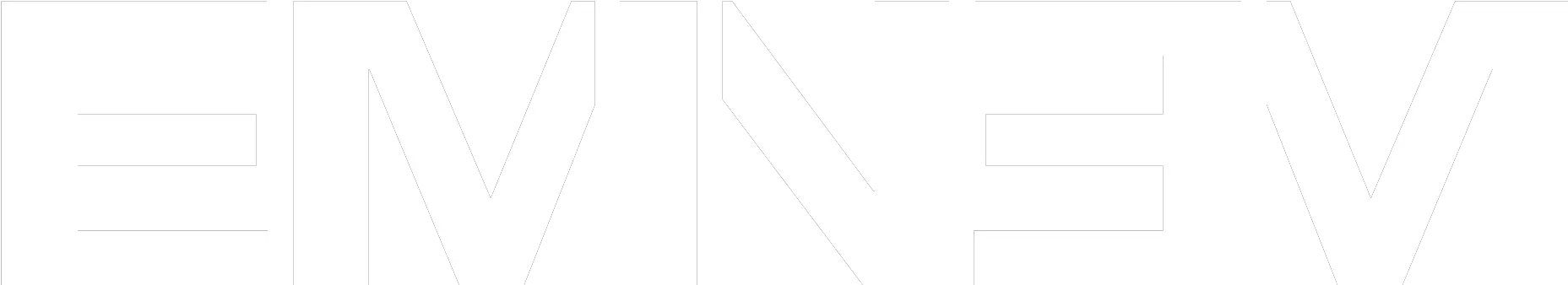Eminem Logo White Transparent