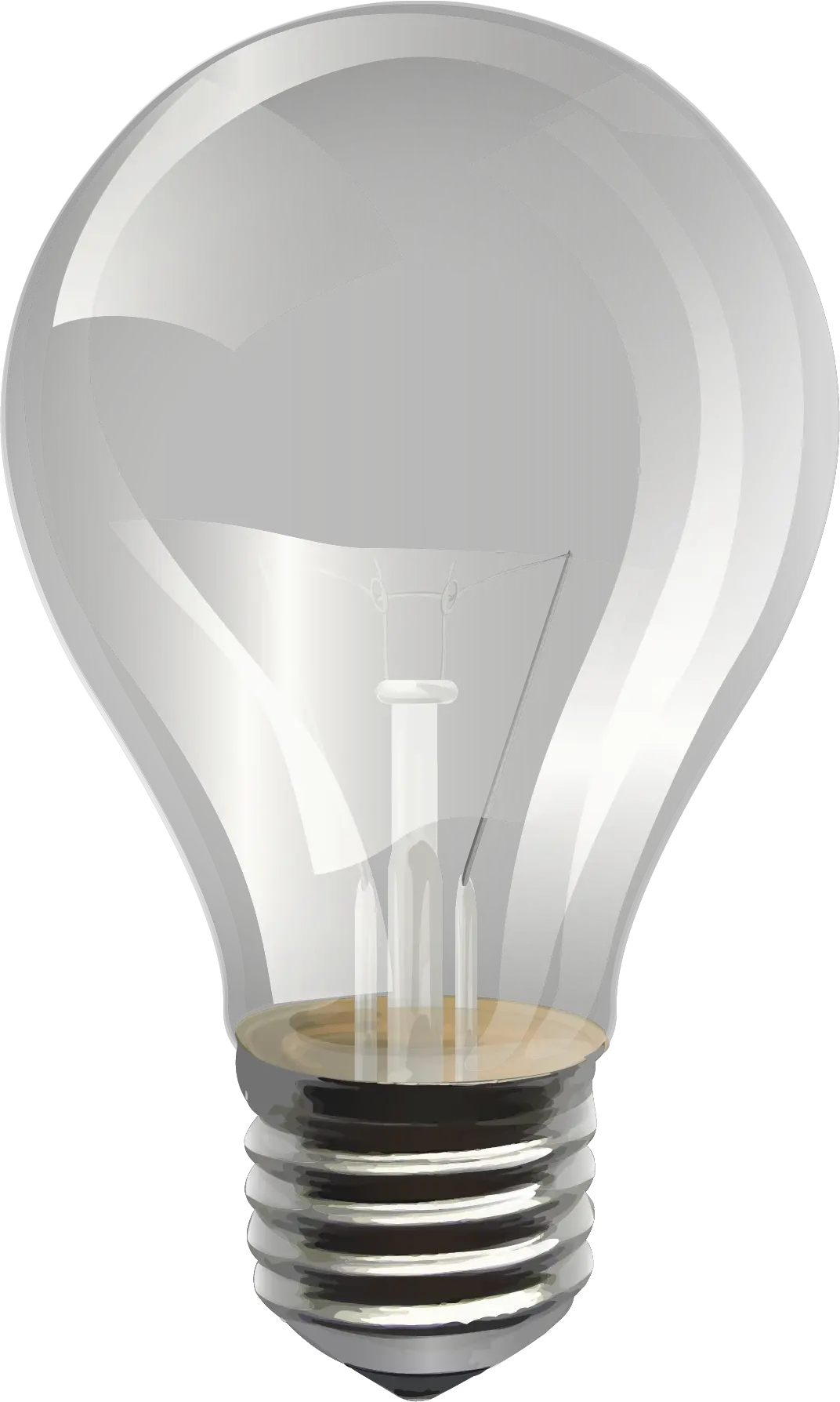 Light Bulb Png Transparent Images Png Only Incandescent Light Bulb