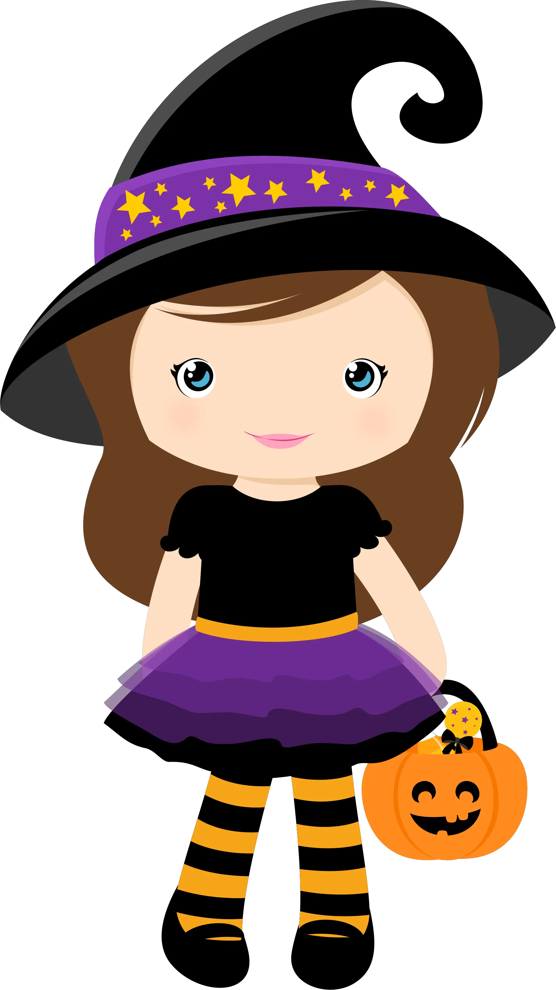 Bruxinha Cute Halloween Png