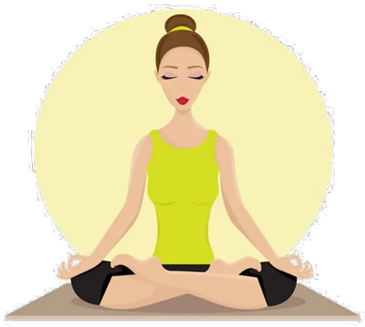 Woman Yoga Png Yoga Vector Png