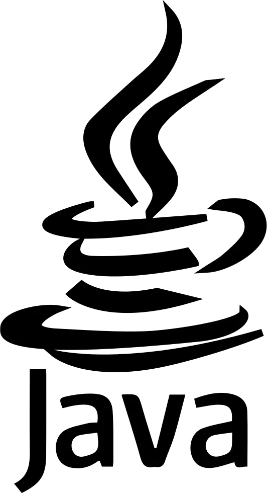 Java Java Logo Black Png