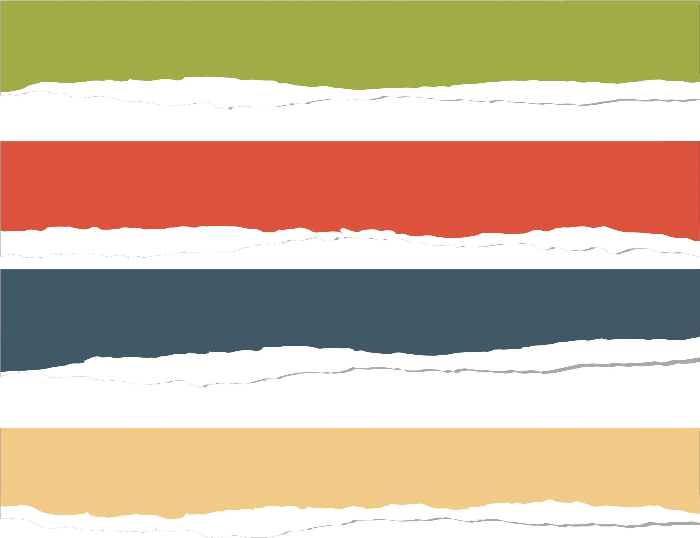 Tear Paper Png Colored Paper Tear Png