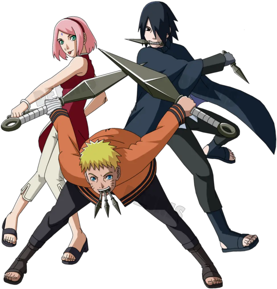 naruto sasuke sakura kakashi shippuden Boruto Naruto Next Generations Team 7