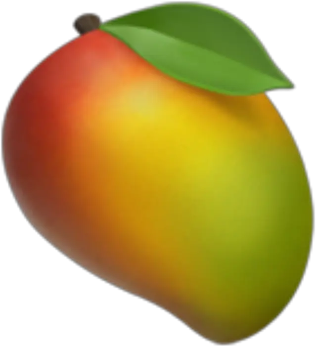 emoji apple mangue fruit Iphone Mango Emoji