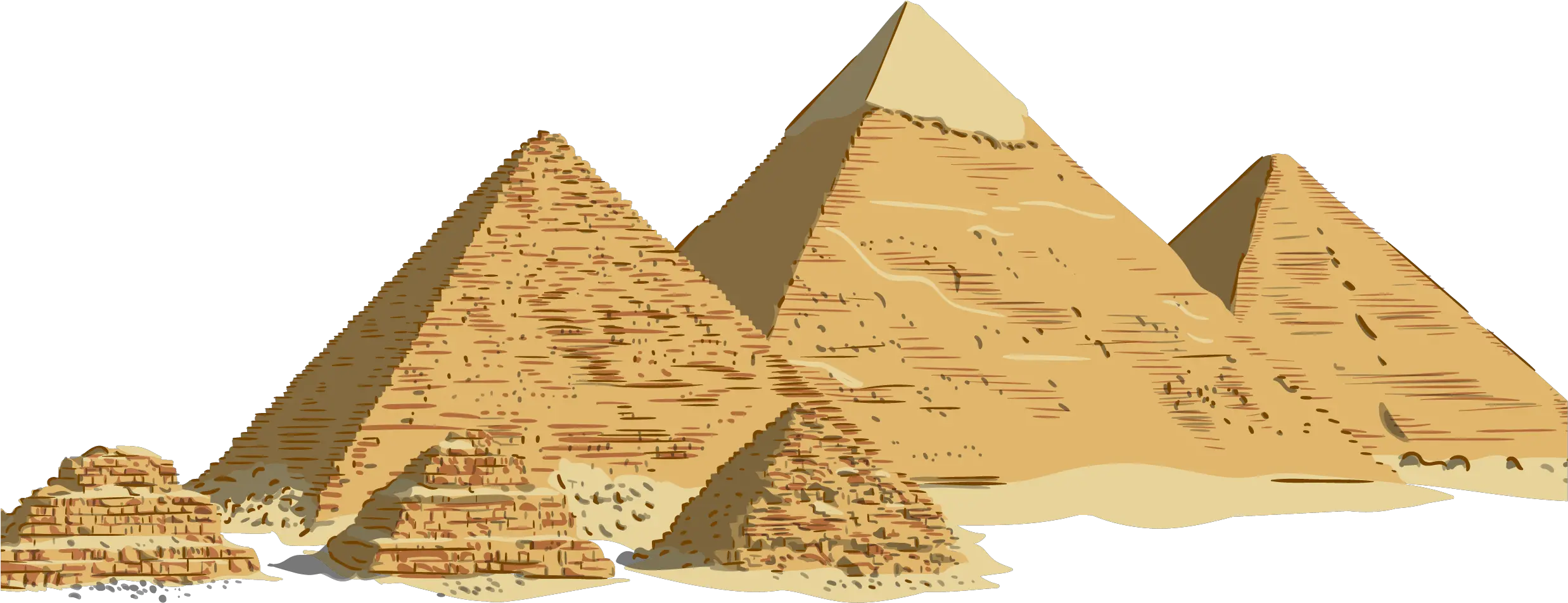 Pyramid Vector Landmark Egypt Ancient Egypt Pyramid Clipart