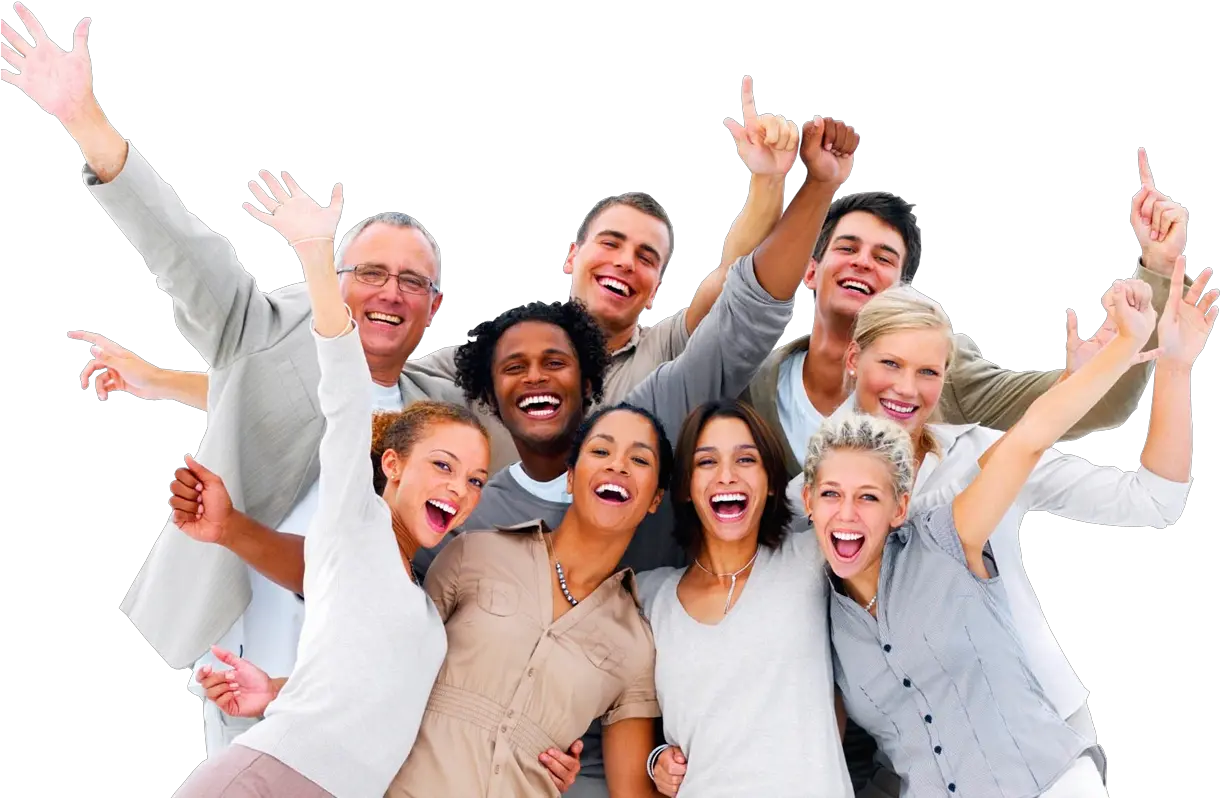 Software Development Happy People Different Races
