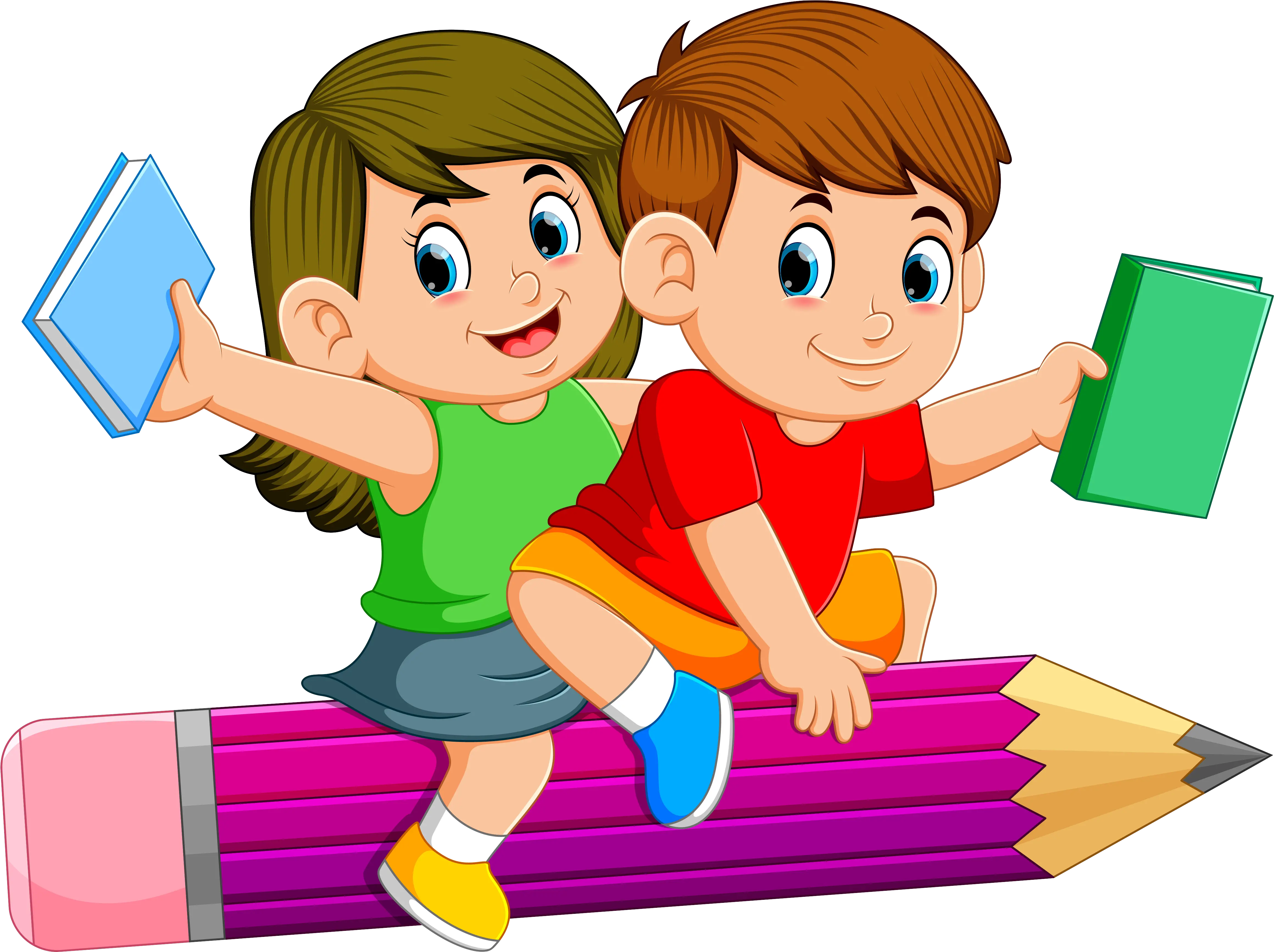 Kids Pencil Clipart