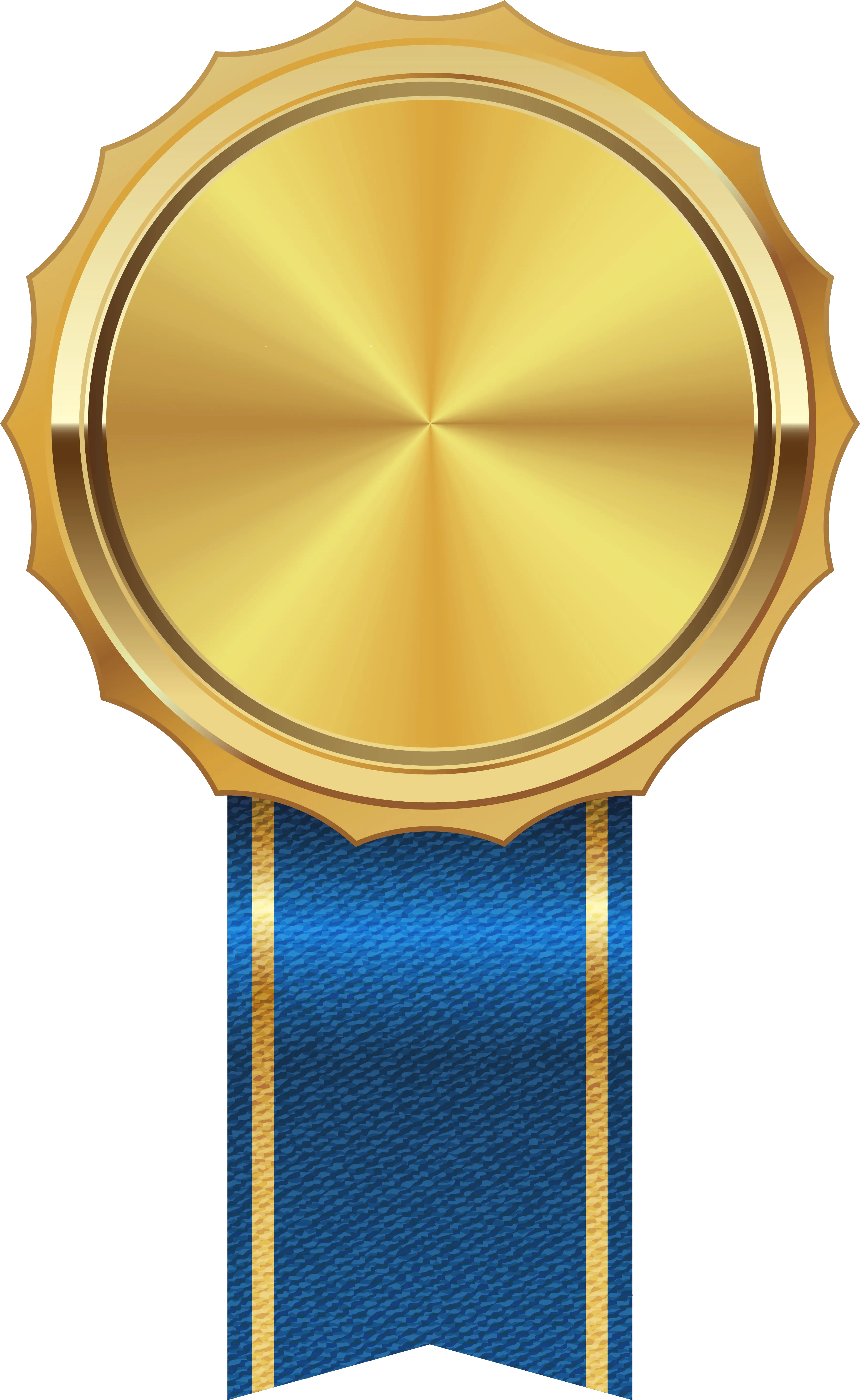 Gold Medal Png Ribbon Certificate Png