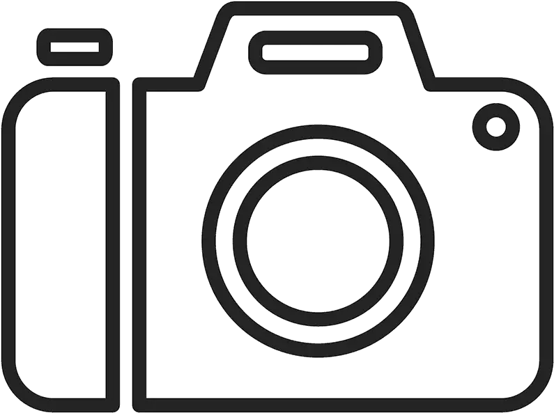 Transparent Photographer Camera Clipart Magnifying Glass Icon Line