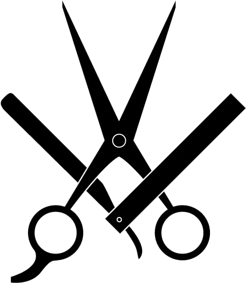Barber Scissors And Razor